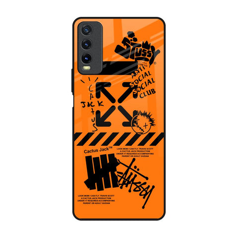 Anti Social Club Glossy Case for Vivo Y20