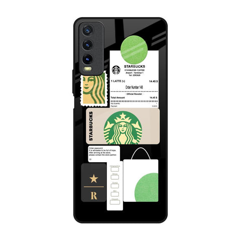 Coffee Latte Glossy Case for Vivo Y20