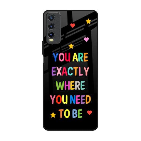 Magical Words Glossy Case for Vivo Y20