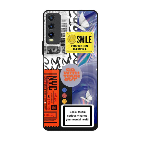 Smile for Camera Glossy Case for Vivo Y20