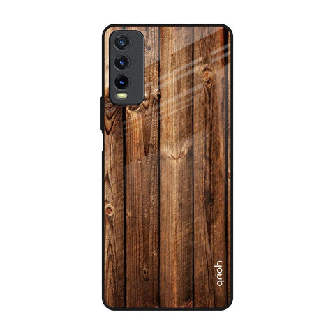 Timber Printed Glossy Case for Vivo Y20