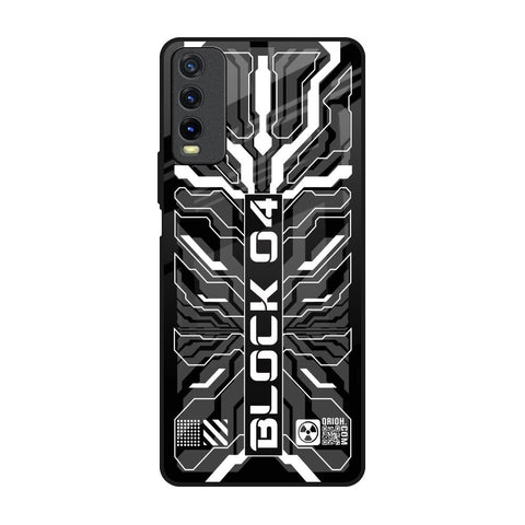 Monochrome Magic Glossy Case for Vivo Y20