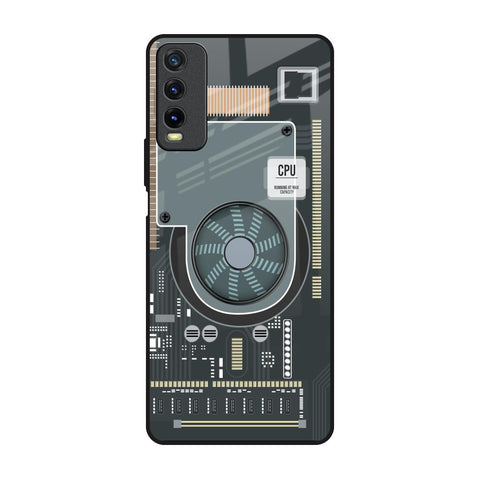 Motherboard Circuit Glossy Case for Vivo Y20