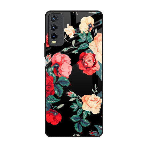 Floral Bunch Glossy Case For Vivo Y20