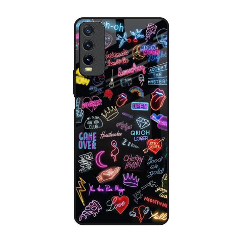 Accept The Mystery Glossy Case for Vivo Y20