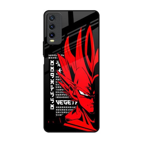 Red Vegeta Glossy Case for Vivo Y20