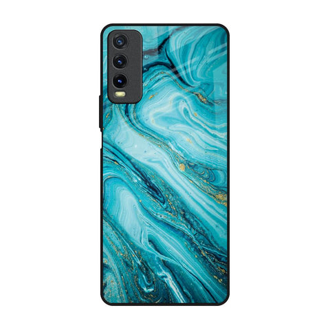 Ocean Marble Glossy Case for Vivo Y20