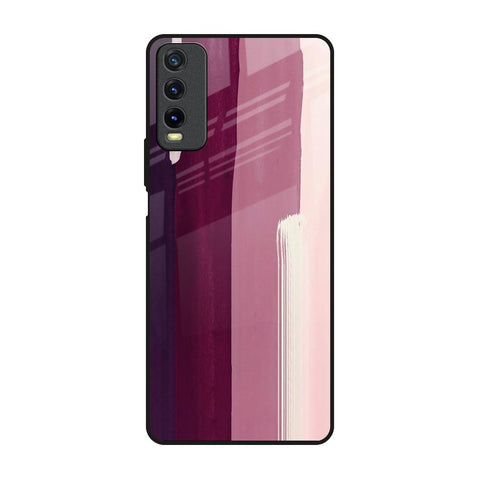 Brush Stroke Art Glossy Case for Vivo Y20
