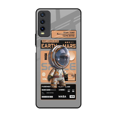 Space Ticket Glossy Case for Vivo Y20