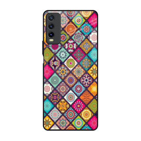 Multicolor Mandala Glossy Case for Vivo Y20