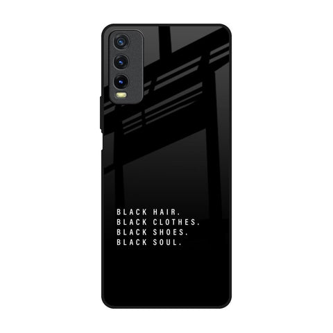 Black Soul Glossy Case for Vivo Y20