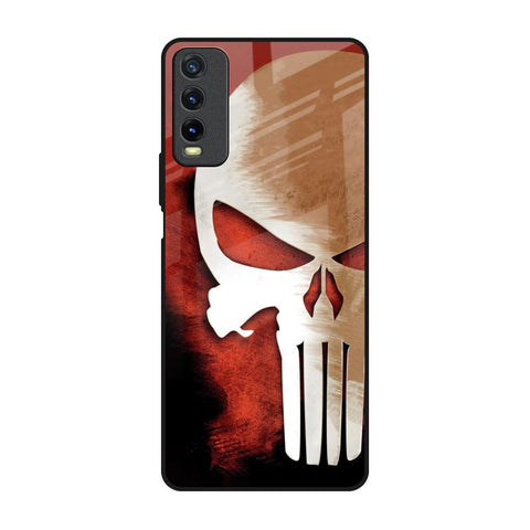 Red Skull Glossy Case for Vivo Y20