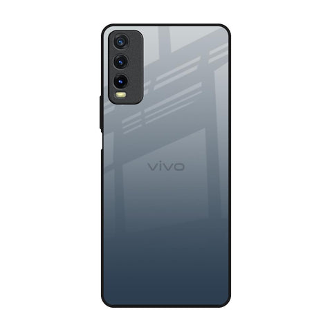 Smokey Grey Color Glossy Case For Vivo Y20