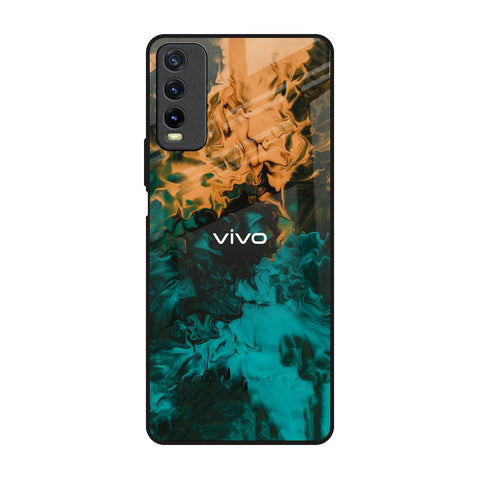 Watercolor Wave Glossy Case for Vivo Y20