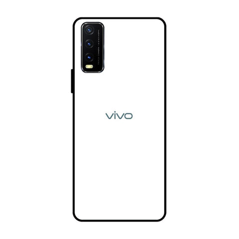 Arctic White Glossy Case for Vivo Y20