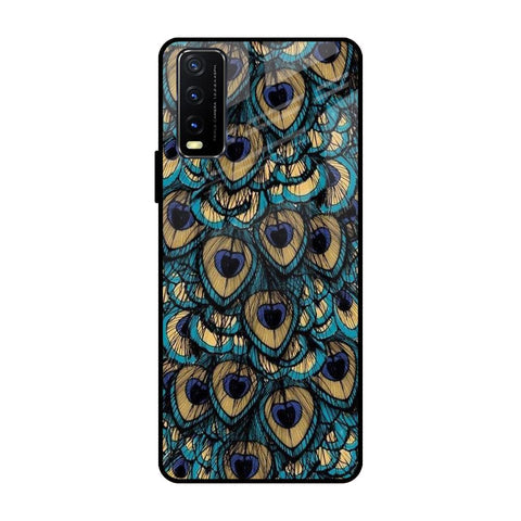 Peacock Feathers Glossy case for Vivo Y20