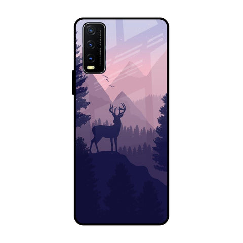 Deer In Night Glossy Case For Vivo Y20