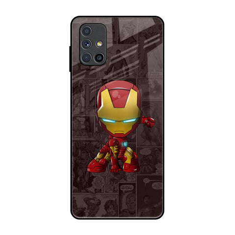 Angry Baby Super Hero Glossy Case for Samsung Galaxy M51