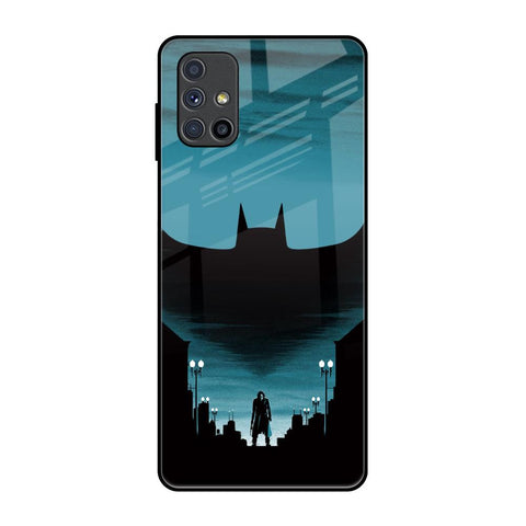Cyan Bat Glossy Case for Samsung Galaxy M51