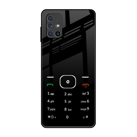 Classic Keypad Pattern Glossy Case for Samsung Galaxy M51