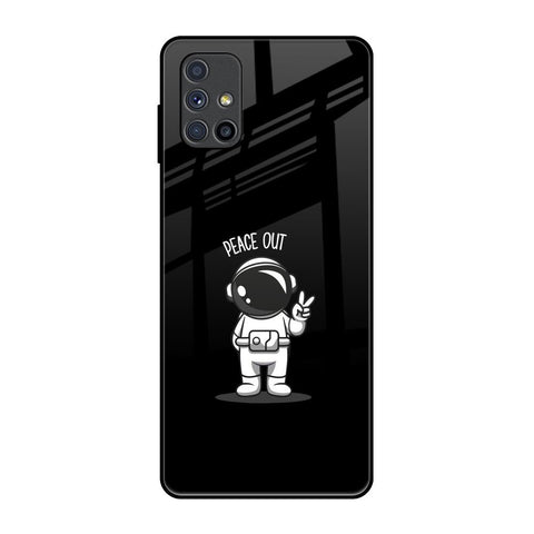 Peace Out Astro Glossy Case for Samsung Galaxy M51