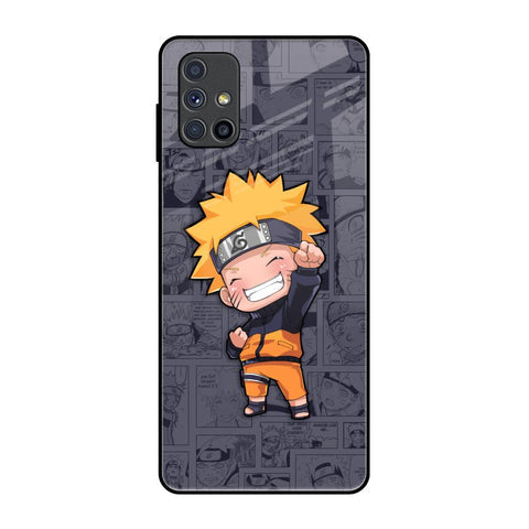Orange Chubby Glossy Case for Samsung Galaxy M51