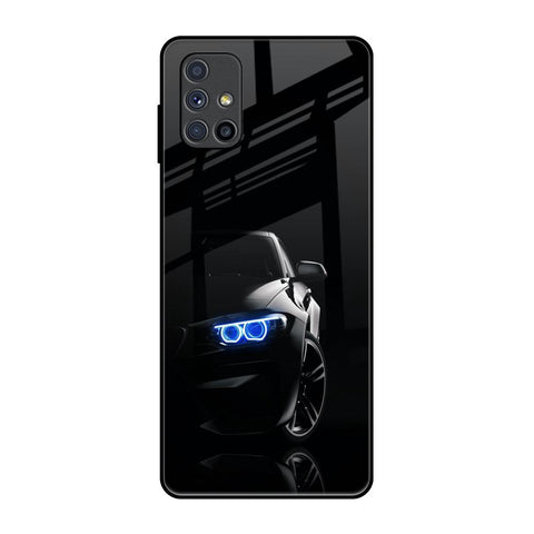 Car In Dark Glossy Case for Samsung Galaxy M51