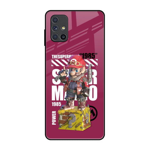 Gangster Hero Glossy Case for Samsung Galaxy M51