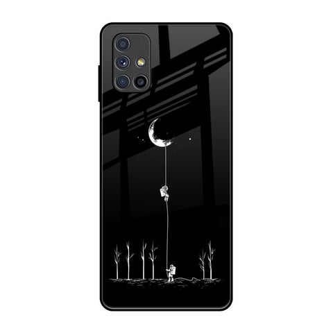 Catch the Moon Glossy Case for Samsung Galaxy M51