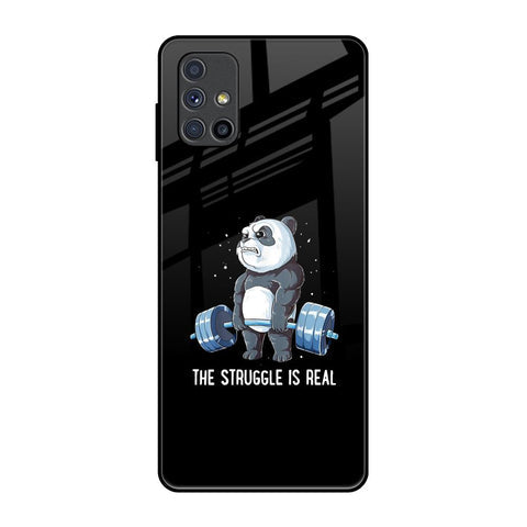 Real Struggle Glossy Case for Samsung Galaxy M51