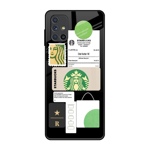 Coffee Latte Glossy Case for Samsung Galaxy M51