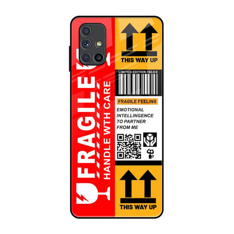 Handle With Care Glossy Case for Samsung Galaxy M51