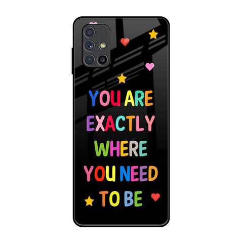 Magical Words Glossy Case for Samsung Galaxy M51