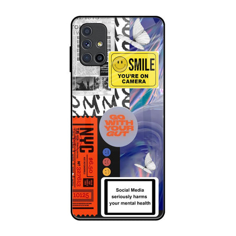Smile for Camera Glossy Case for Samsung Galaxy M51