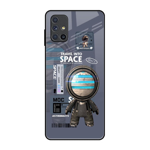 Space Travel Glossy Case for Samsung Galaxy M51