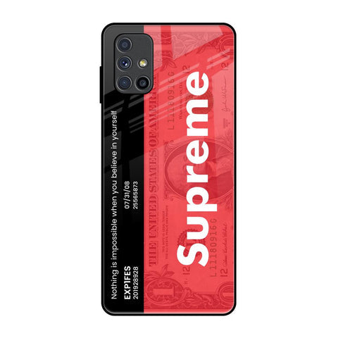 Supreme Ticket Glossy Case for Samsung Galaxy M51