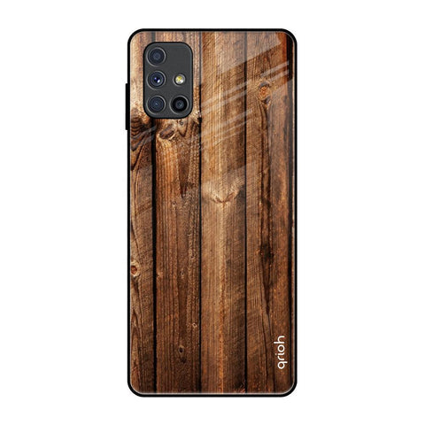 Timber Printed Glossy Case for Samsung Galaxy M51