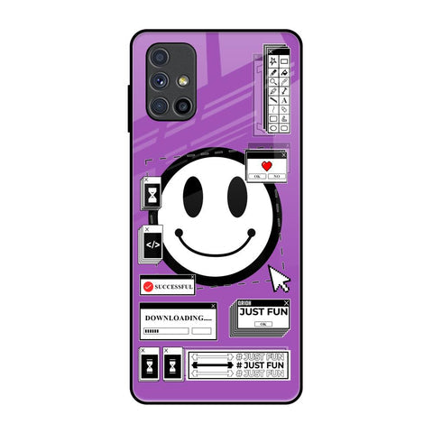 Code with Smile Glossy Case for Samsung Galaxy M51