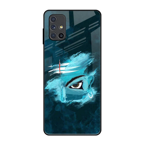 Power Of Trinetra Glossy Case For Samsung Galaxy M51