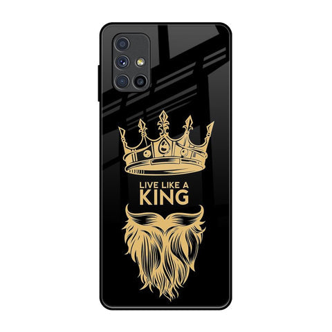 King Life Glossy Case For Samsung Galaxy M51