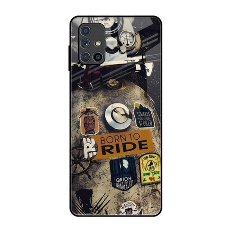 Ride Mode On Glossy Case for Samsung Galaxy M51