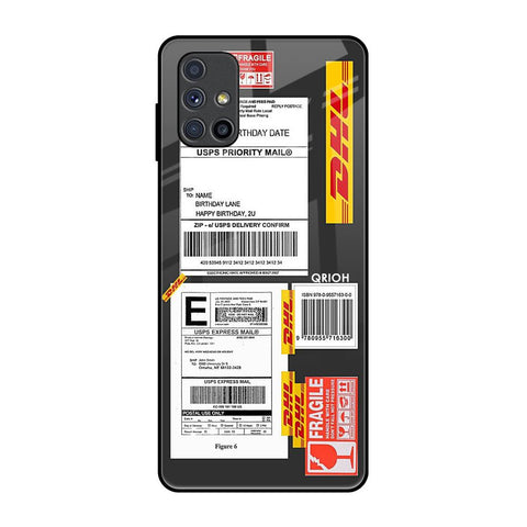 Cool Barcode Label Glossy Case For Samsung Galaxy M51