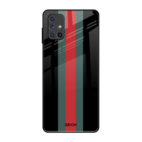 Vertical Stripes Glossy Case for Samsung Galaxy M51