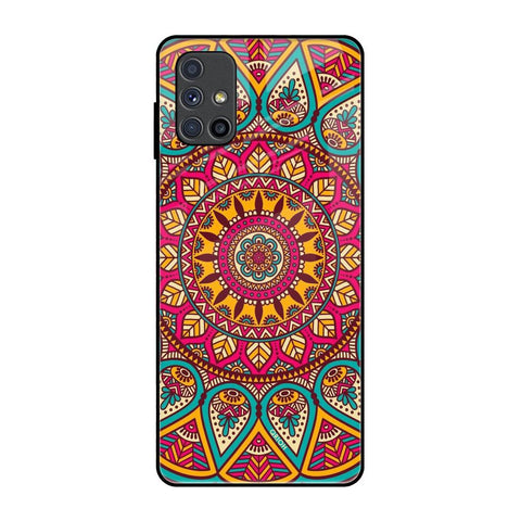 Elegant Mandala Glossy Case for Samsung Galaxy M51