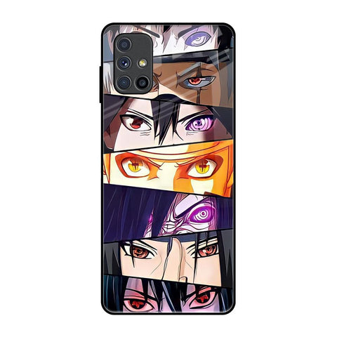 Anime Eyes Glossy Case for Samsung Galaxy M51