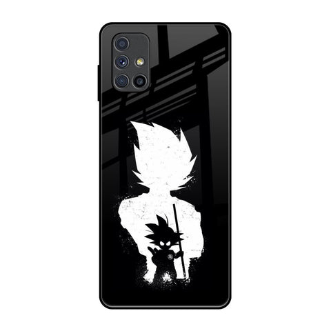 Monochrome Goku Glossy Case for Samsung Galaxy M51