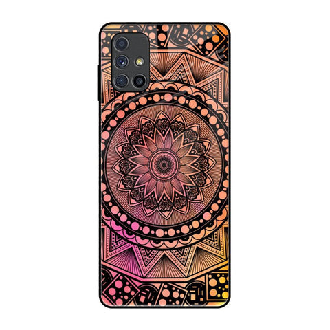 Floral Mandala Glossy Case for Samsung Galaxy M51