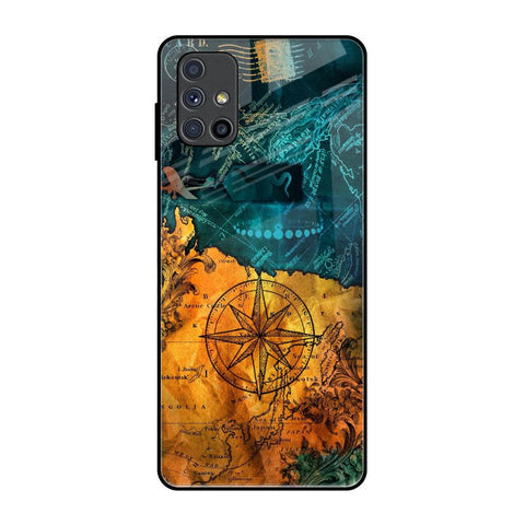 Architecture Map Glossy Case for Samsung Galaxy M51