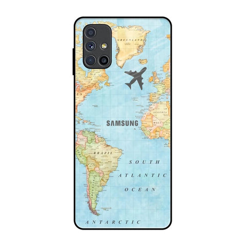 Fly Around The World Glossy Case for Samsung Galaxy M51