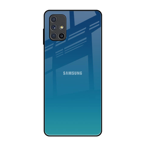 Celestial Blue Glossy Case For Samsung Galaxy M51
